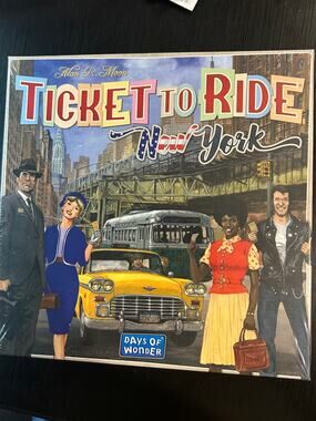 Ticket to Ride New York Board Game Days of Wonder 2021 Factory Sealed